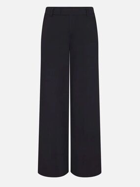 Khy Poplin Low Rise Trouser | Black